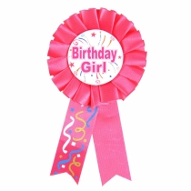 Narodeninový kotilión Birthday Girl 1ks Ružový